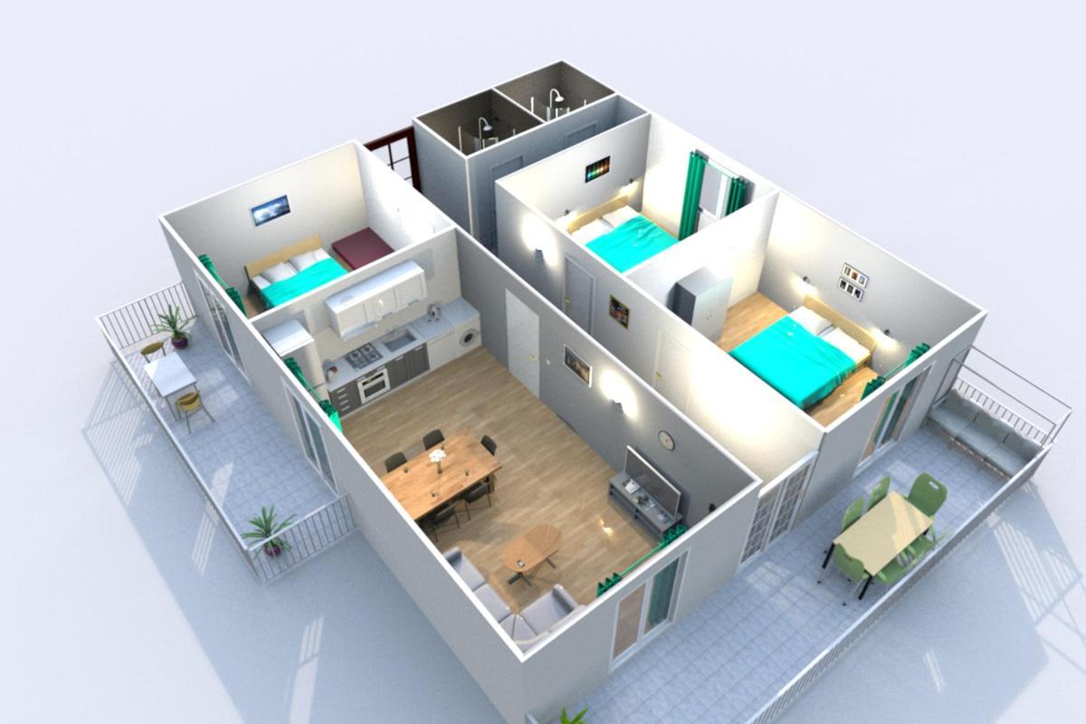 Apartments Asija Brela Kültér fotó